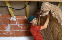 Old Goginan tapered roof insulation